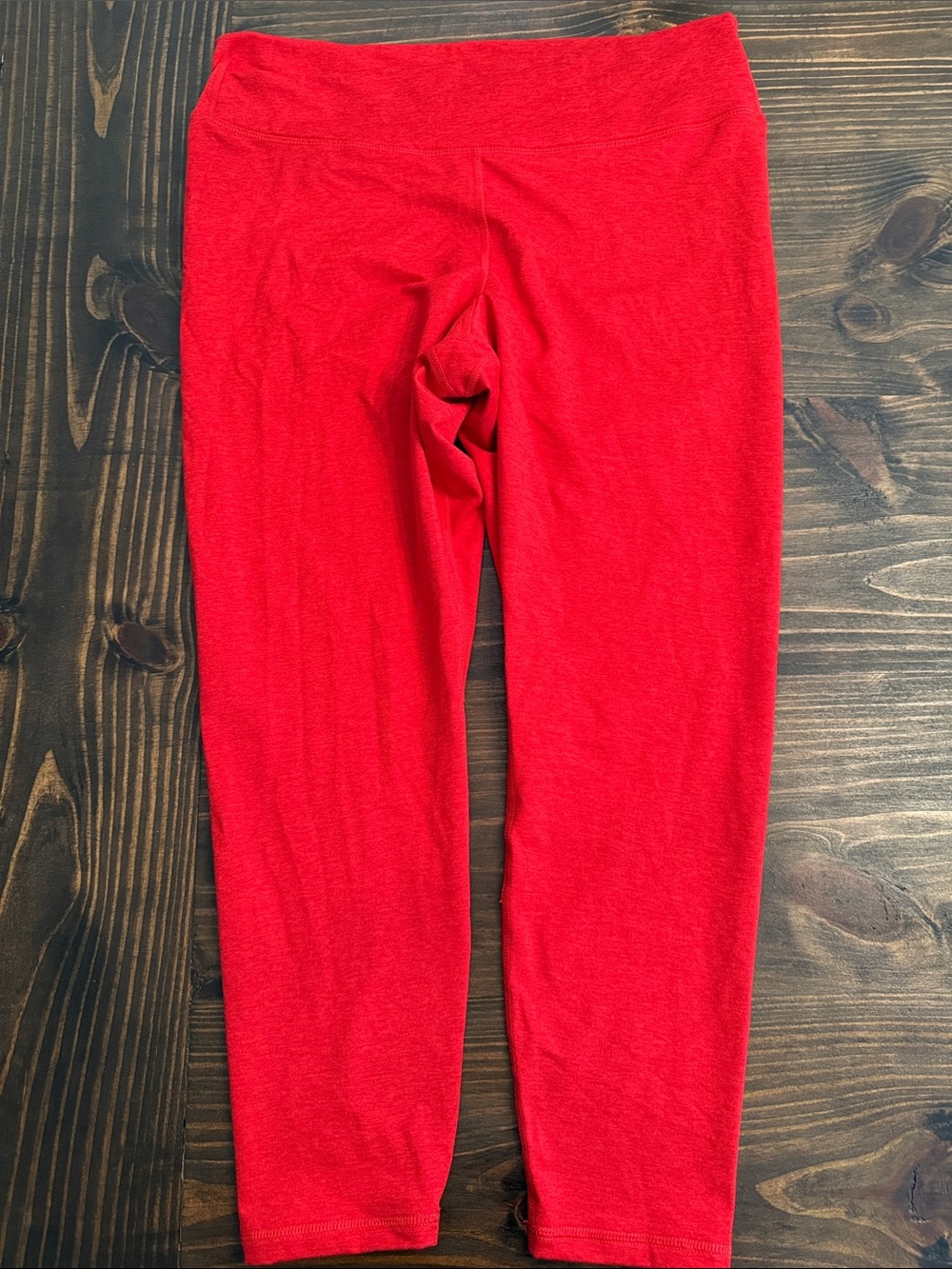 Old Navy Bright Red Cloud-comfy Women’s Stretch Leggings